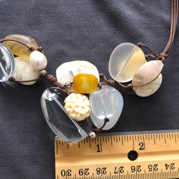 Silpada Mixed Stone Cluster Necklace - Picture 6 of 10